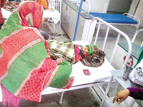 Two killed in hospital with fever