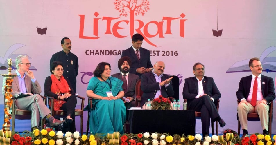Literati Chandigarh Lit Fest, starting by opening administrator Badnaur