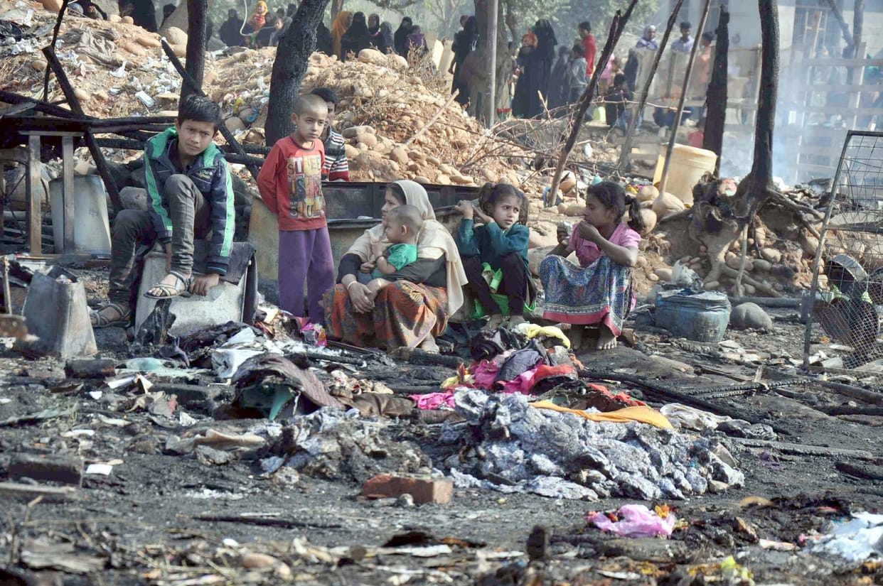 NO POLITICAL PERSON CAME TO LOOK AFTER THE VICTIMS OF NARWAL FIRE TREGEDY