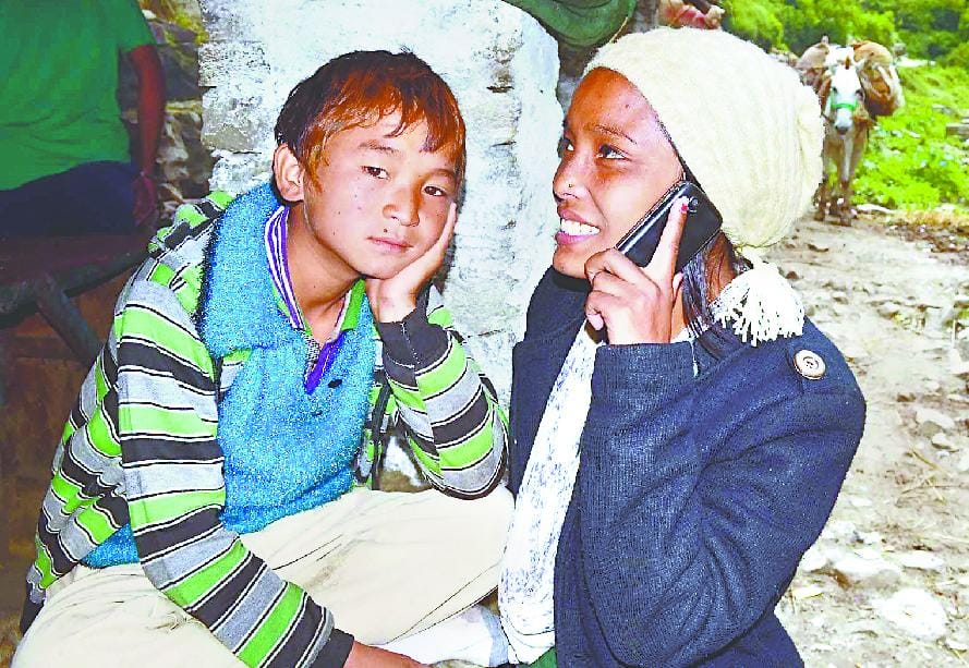 Nepali communications services in support of disaster was