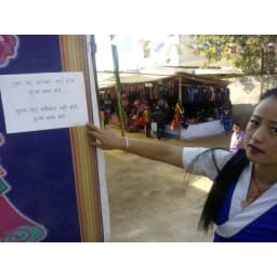 500 and 1000 rupees not received, in market, Jhajjar