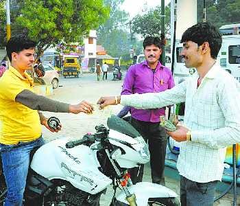 Petrol and diesel sales increased by 20 per cent