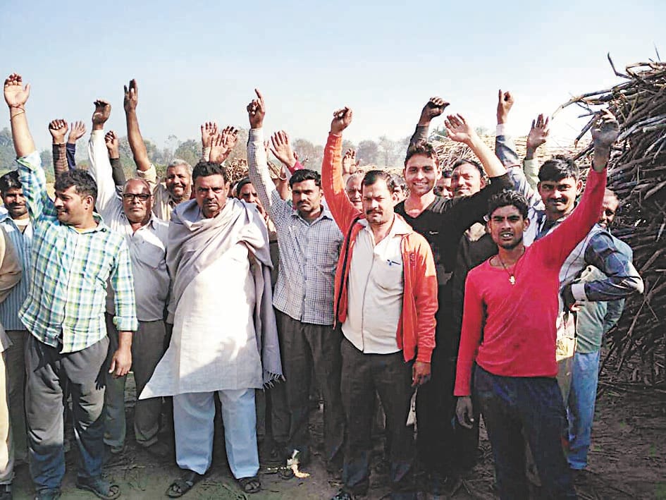 When purchasing through intermediaries raging sugarcane farmers