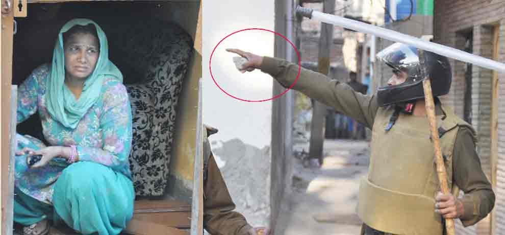 stone pelting on police after furor over ambedkar statue removing
