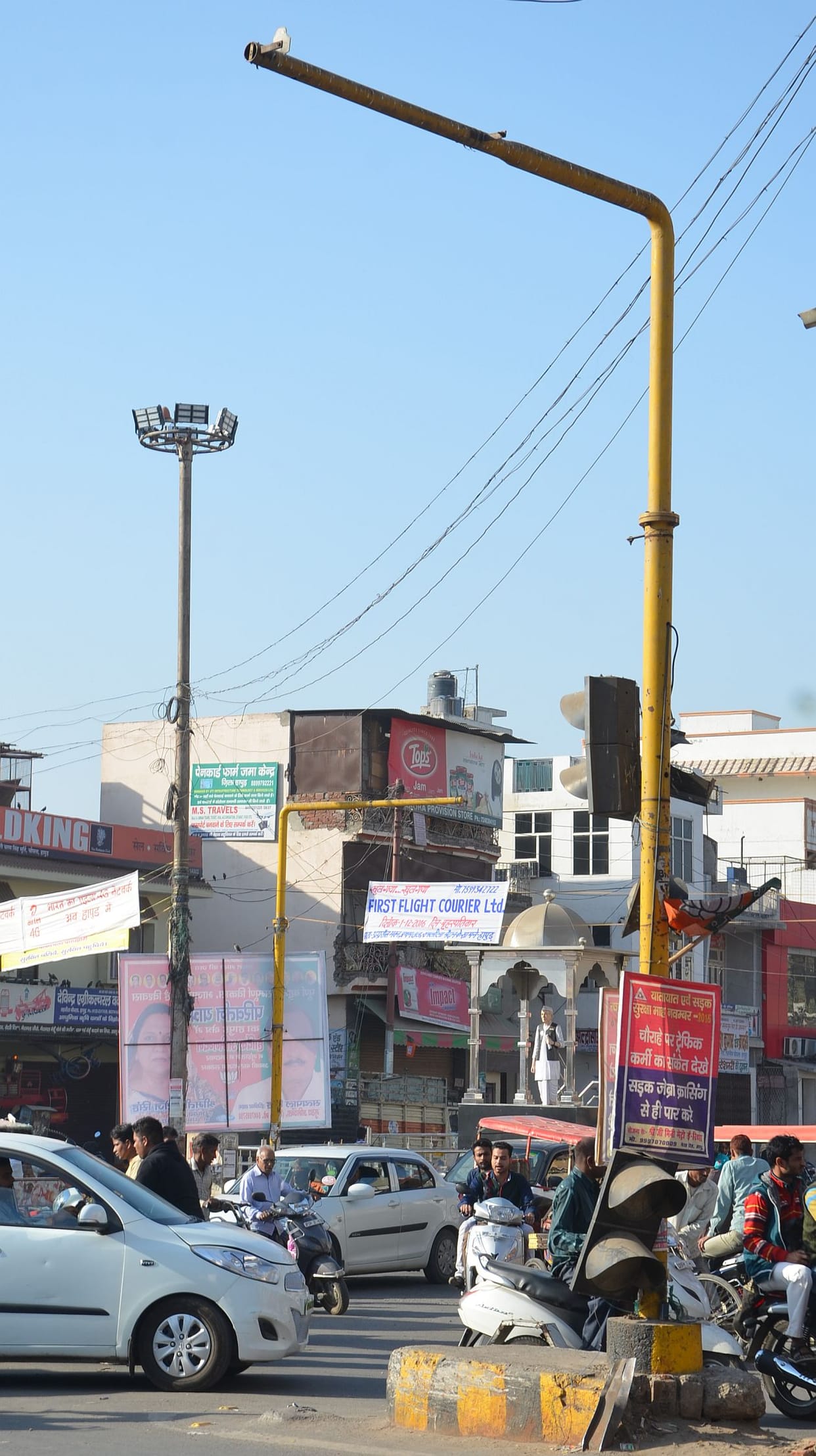 Traffic  also month improved traffic system