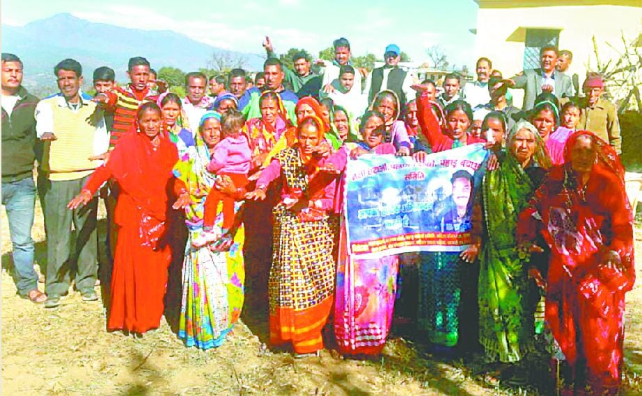 H imagination against alcohol in villages Laangi area women