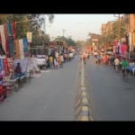 संडे बाजार में पसरा सन्नाटा