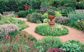 The army built on barren land 'herbal garden'