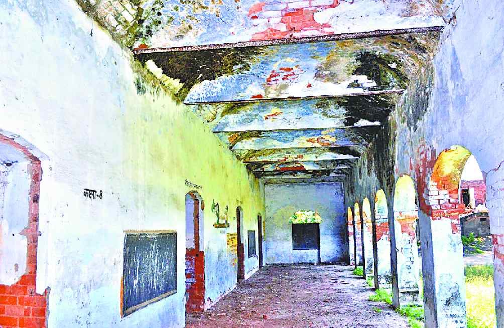 government schools ongoing in Disreputable and rented buildings