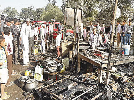 Leakage loss of millions of cylinder fire