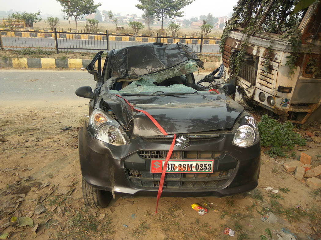 Three killed in road accidents, four wounded