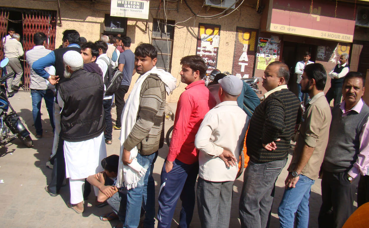 The cashless bank, growing resentment in people
