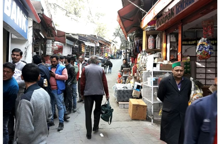  No Protest in Himachal on Bharat Band.