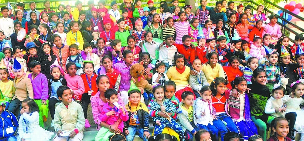 The kids 'Children for Children' celebrated Thanksgiving Day
