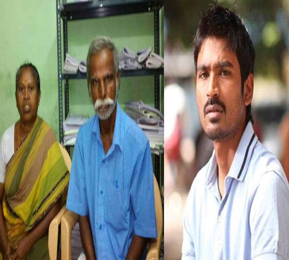 couple claims dhanush is their biological son