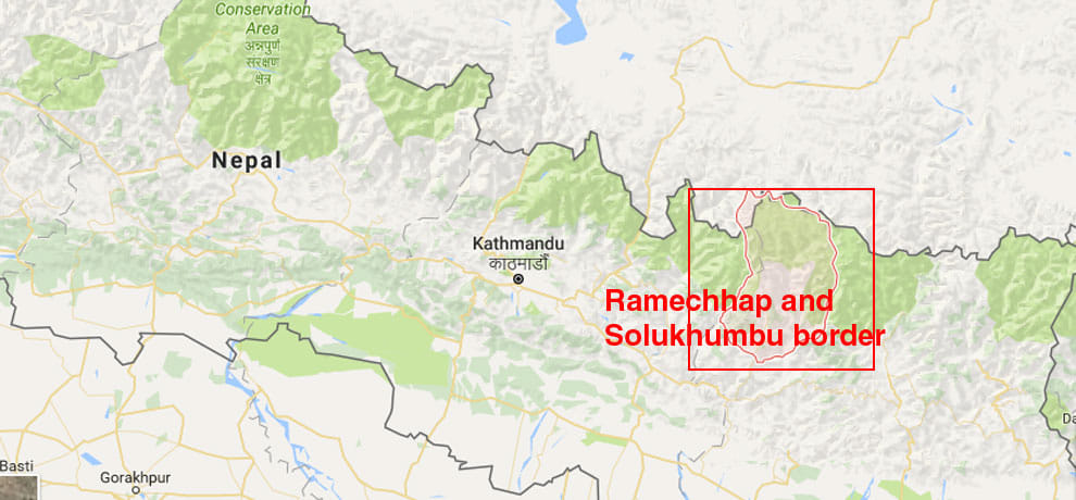 earthquake in nepal, Earthquake measuring 5.6 strikes 