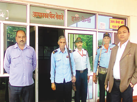 Medical College campus police made camp
