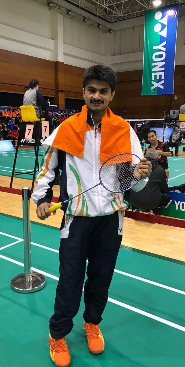 Suhas India won gold in Beijing