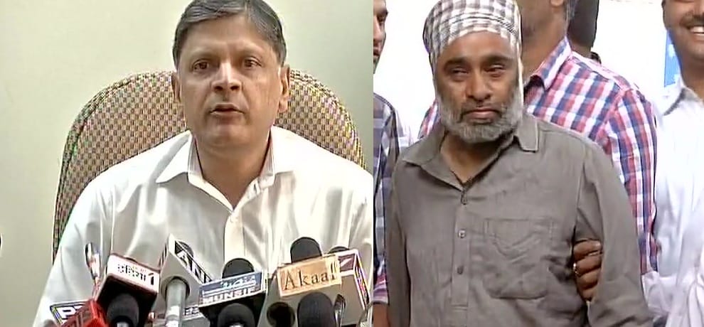 Arvind Deep, Spl CP, Spl Cell briefs media on arrest of Khalistan terrorist Harminder Mintoo