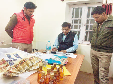 Featured on contracts, massive amounts of state liquor recovered
