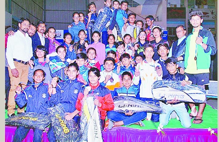 delhi, noida and dehradun are champian in badmintton