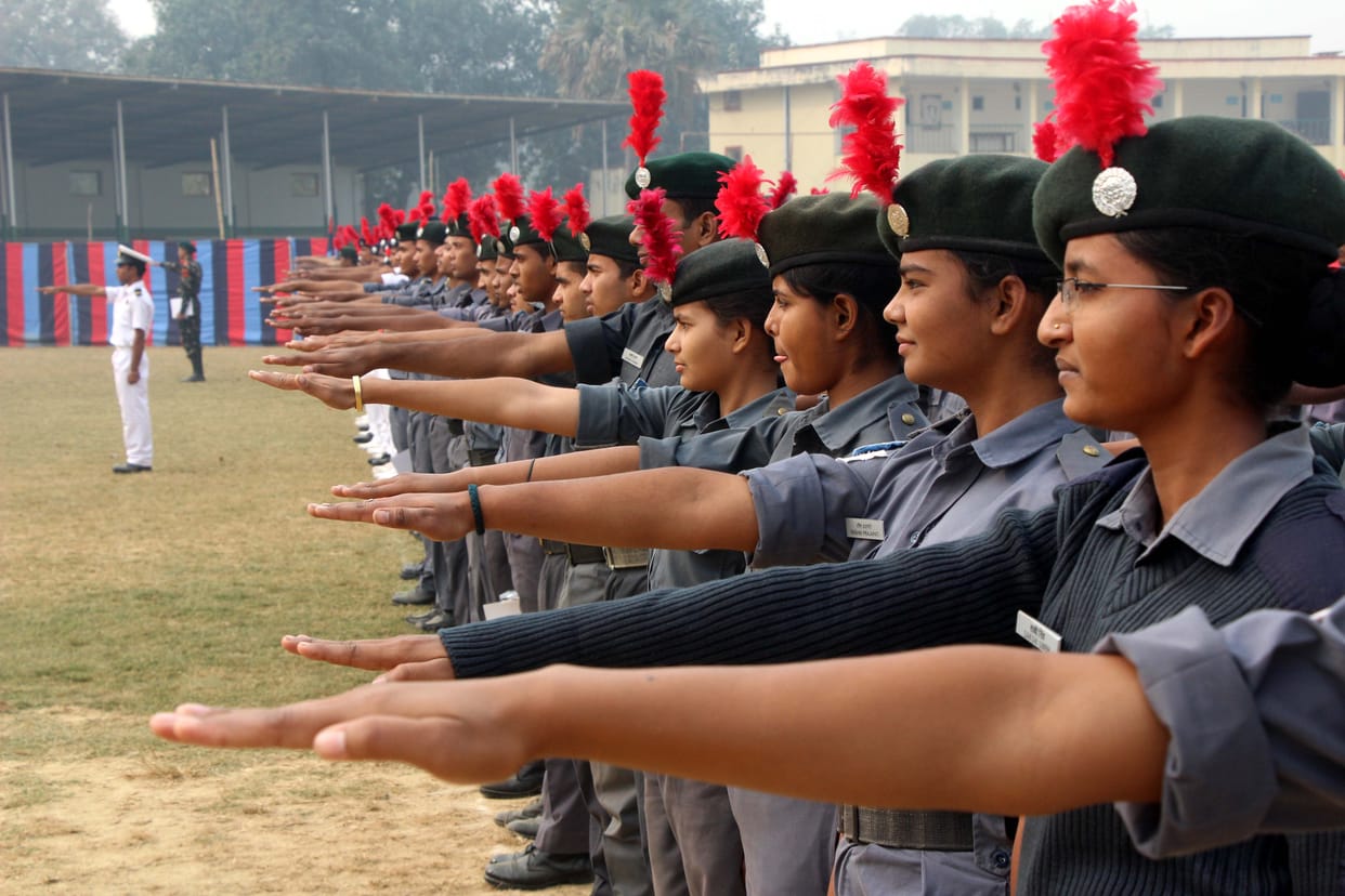 NCC Day program at BHU