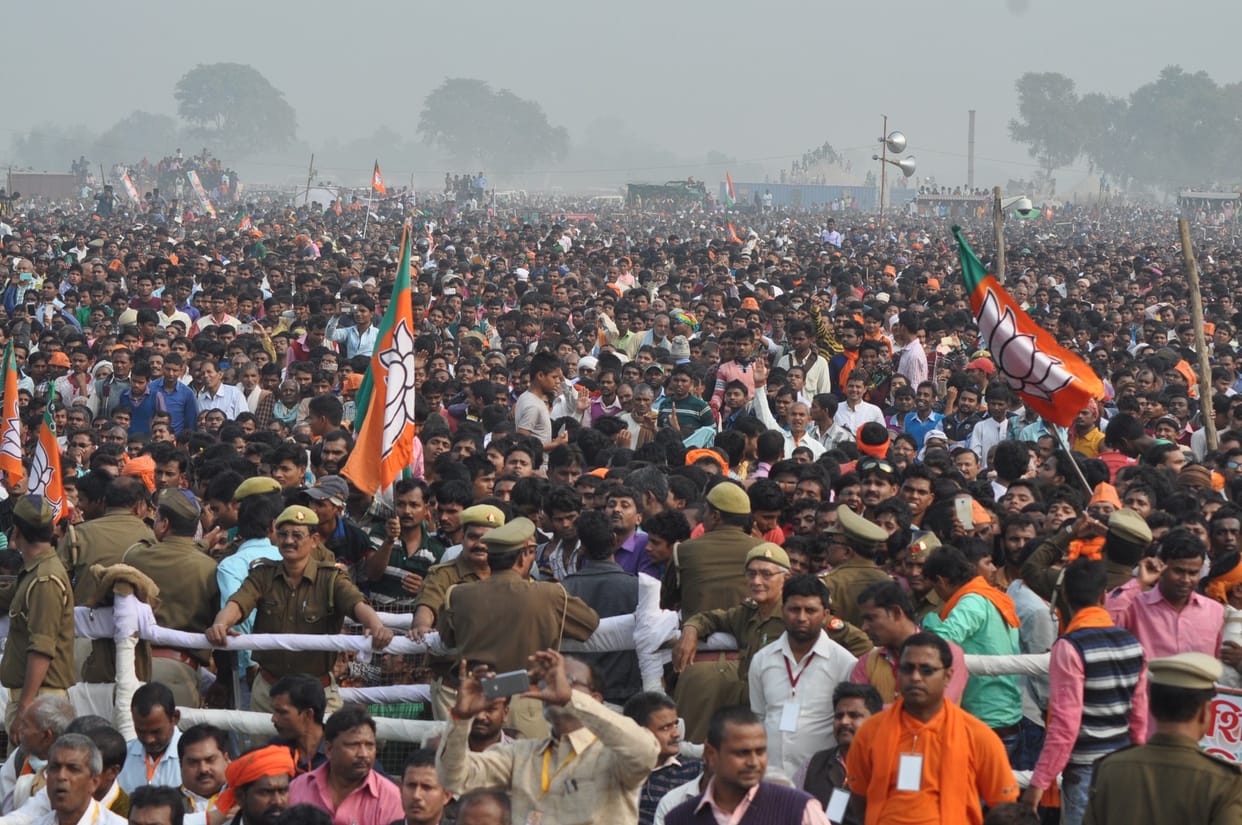 PM Modi's rally in Kushinagar