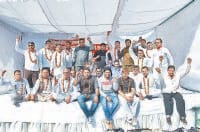 sonipat, rodewase worker, strike, sonipat