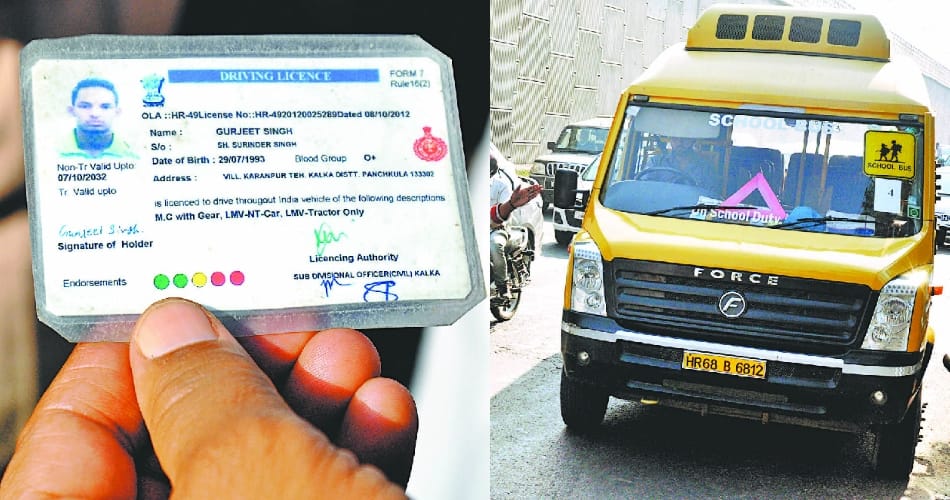 80 per cent in school buses, First aid kit, fire safety system