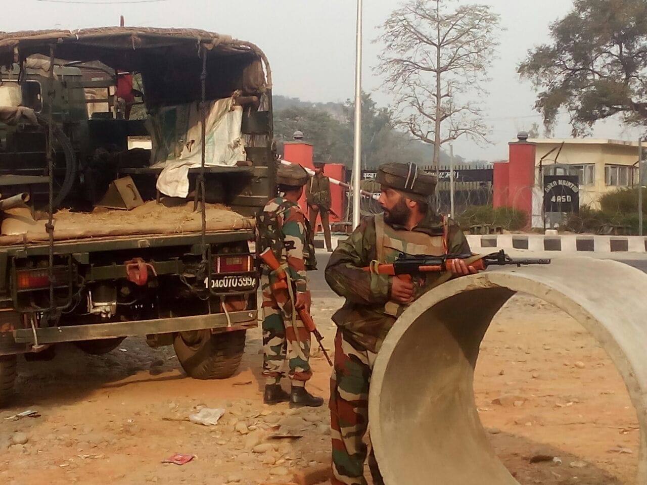 nagrota attack again on the the army camp in nagrota