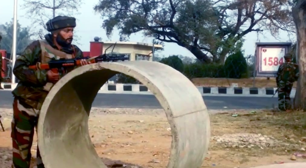 nagrota attack again on the the army camp in nagrota