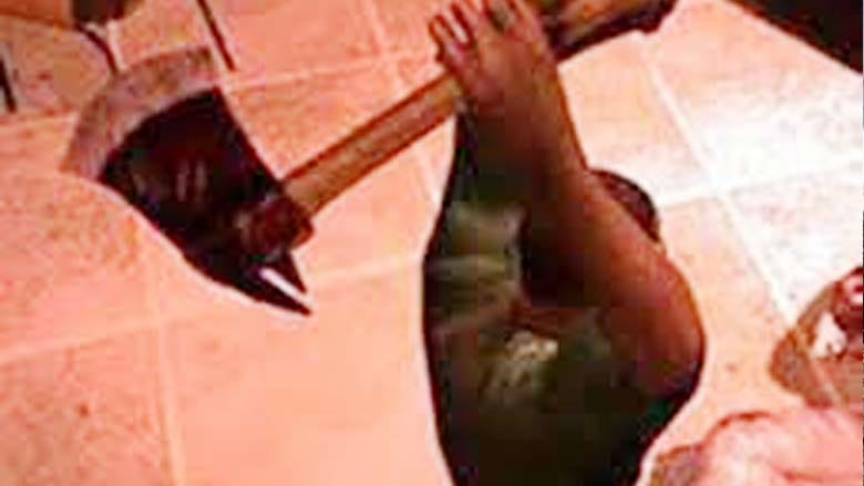 after gang rape on womans head struck by ax seriously