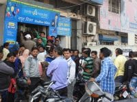 currency crisis, people, bank, yamunanagar