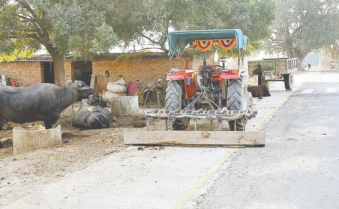 How will the bicycle ride, massive encroachment on track