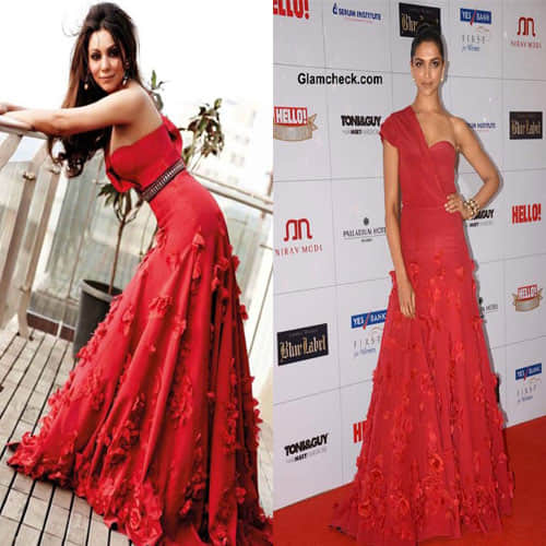 Deepika Padukone copies dresses of other actresses