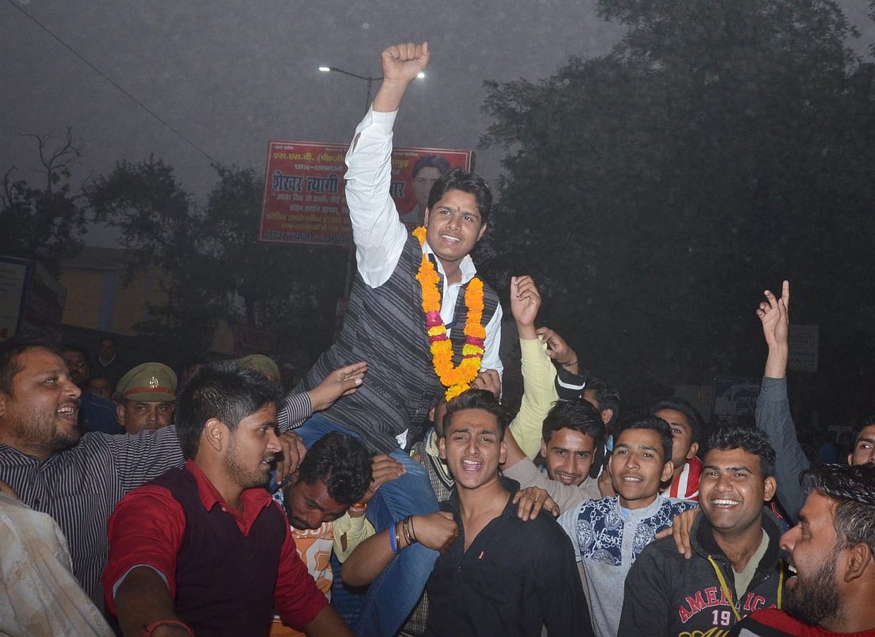 Shekhar became president.