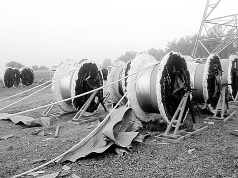 Electricity will be interrupted for a week