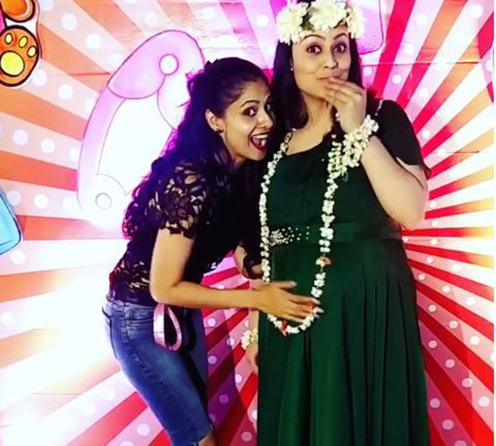 gauri tonk baby shower party photos viral