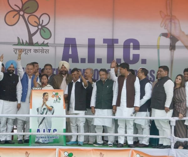  mamata banerjee rally in Lucknow.