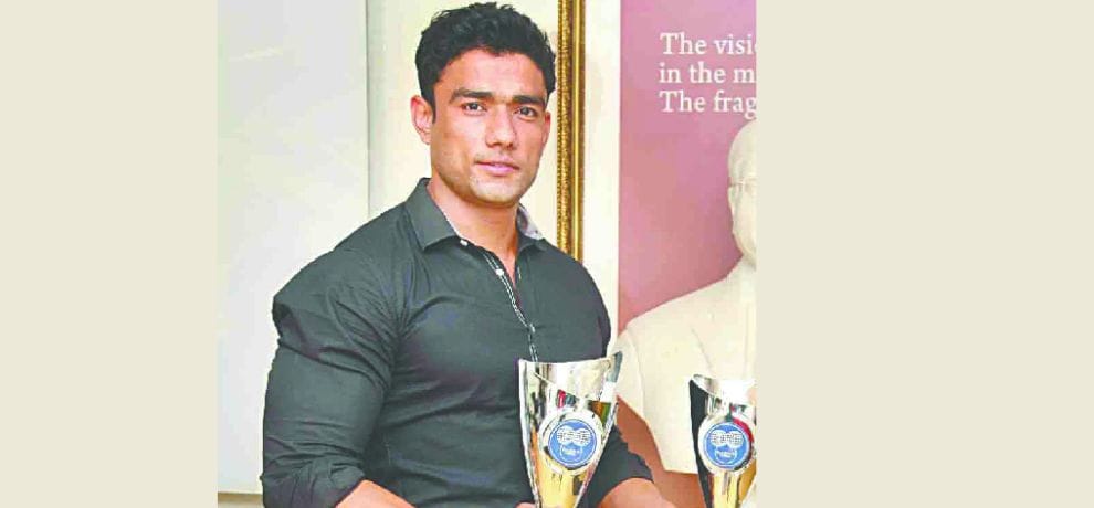 Lokesh elected in Mr. Universe Top 5