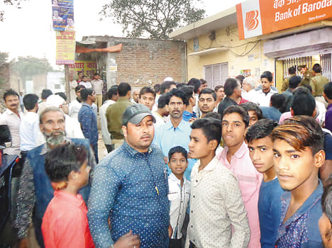 When the commotion on the bank of the influential persons in need