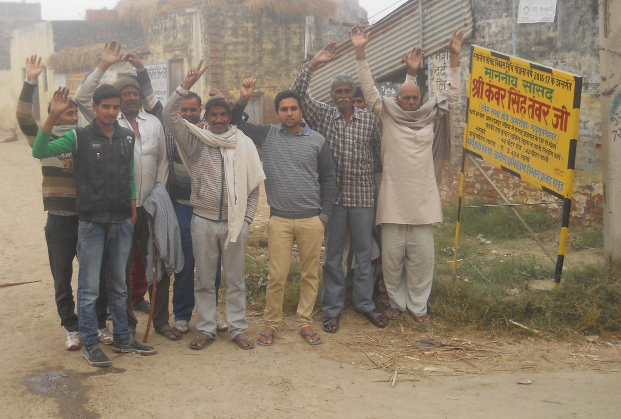 Rural road construction not raging, performance