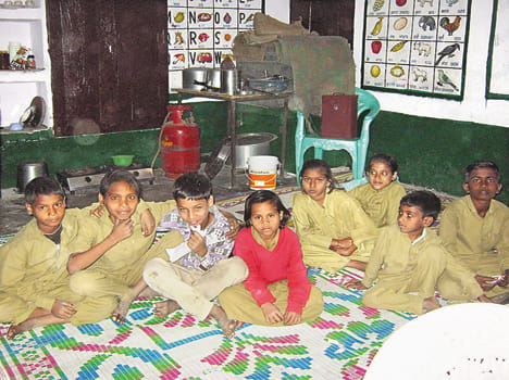 three rooms, three schools
