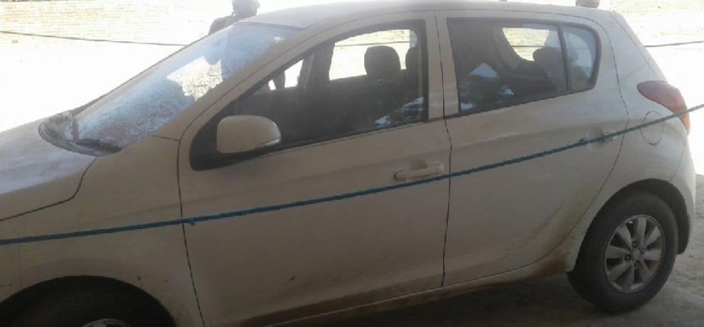 The third car found from here of punjab jail breakers, the big reveal of chili powder