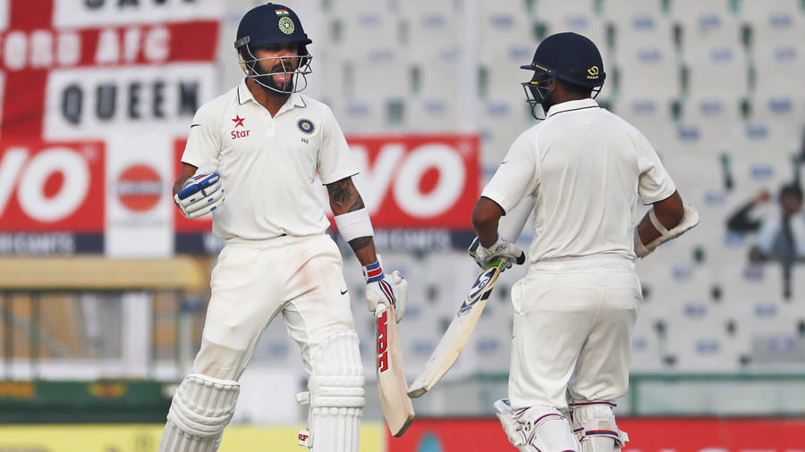 India Vs England Third Test In Mohali Day 4