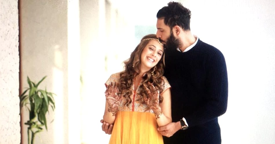 Yuvraj and Hazel Mehandi and reception, grand wedding tomorrow