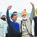 अमृतसर पहुंचे अरविन्द केजरीवाल 