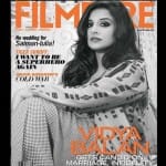 vidya balan photo shoot for film fare magazine