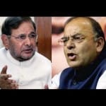 Demonetisation : Sharad Yadav and Arun Jaitley rush in the Rajya Sabha on demonetisation