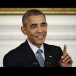 Obama says, his wife is "an intelligent leader"